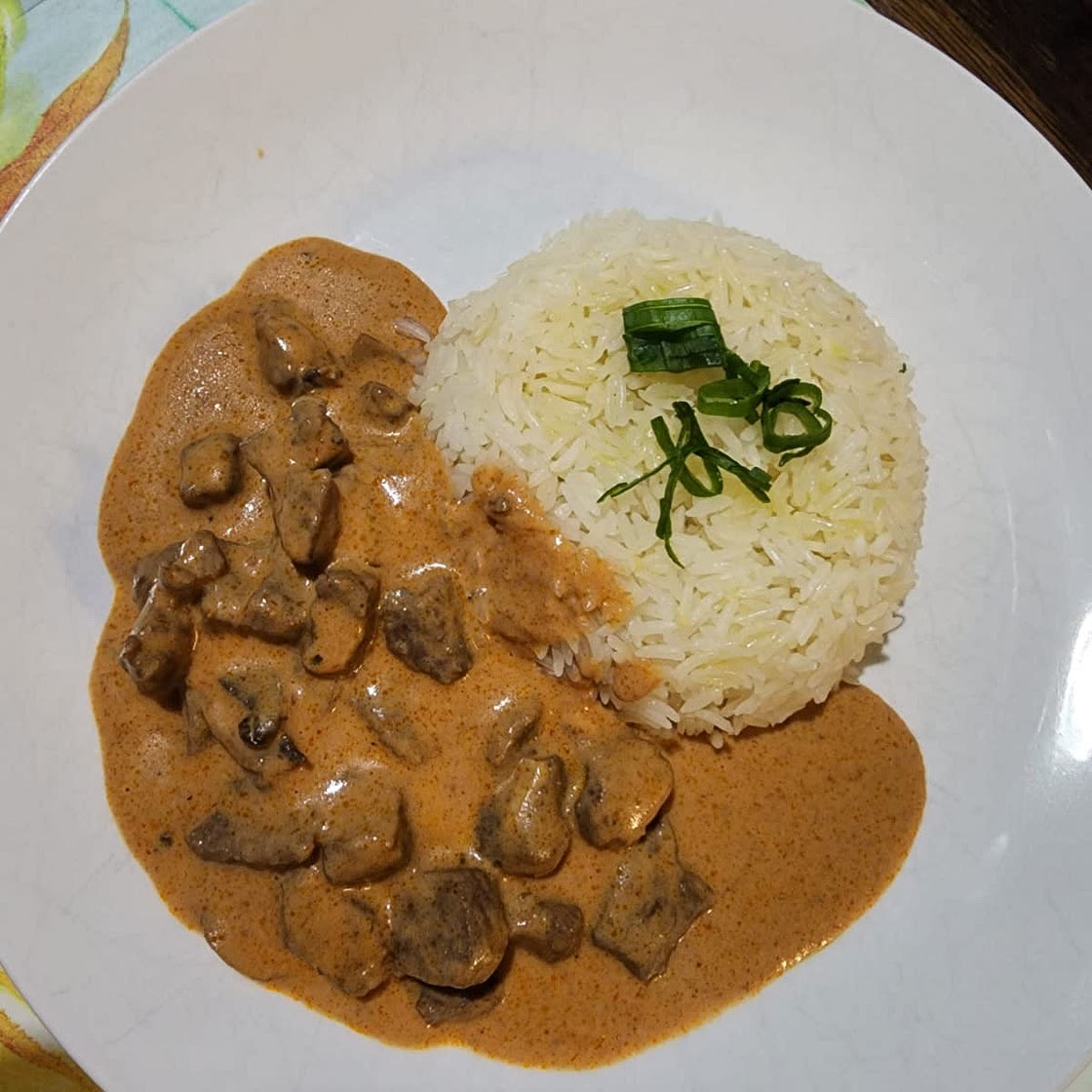 Brazilian Beef Stroganoff