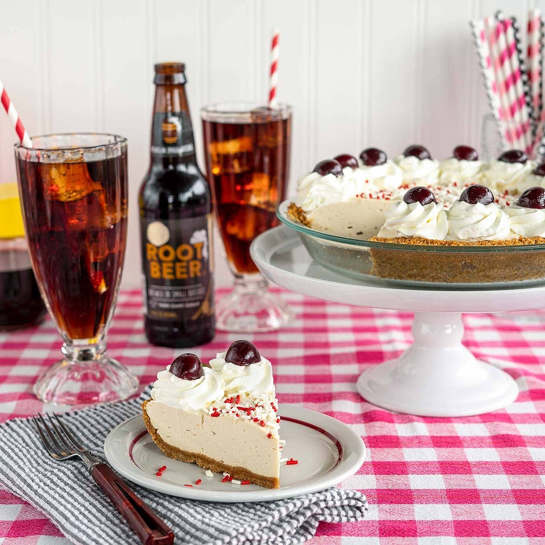Root Beer Float Cream Pie