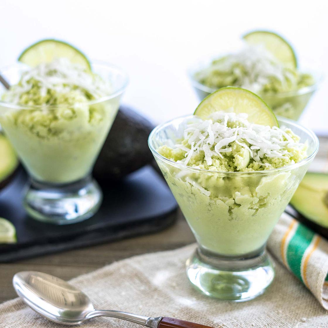 Avocado Coconut Mexican Snow Cone
