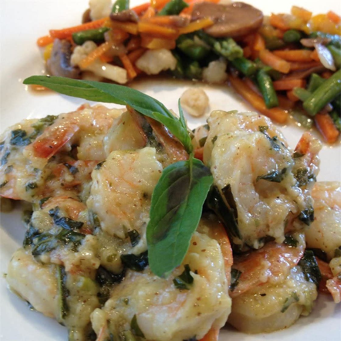 Basil Shrimp