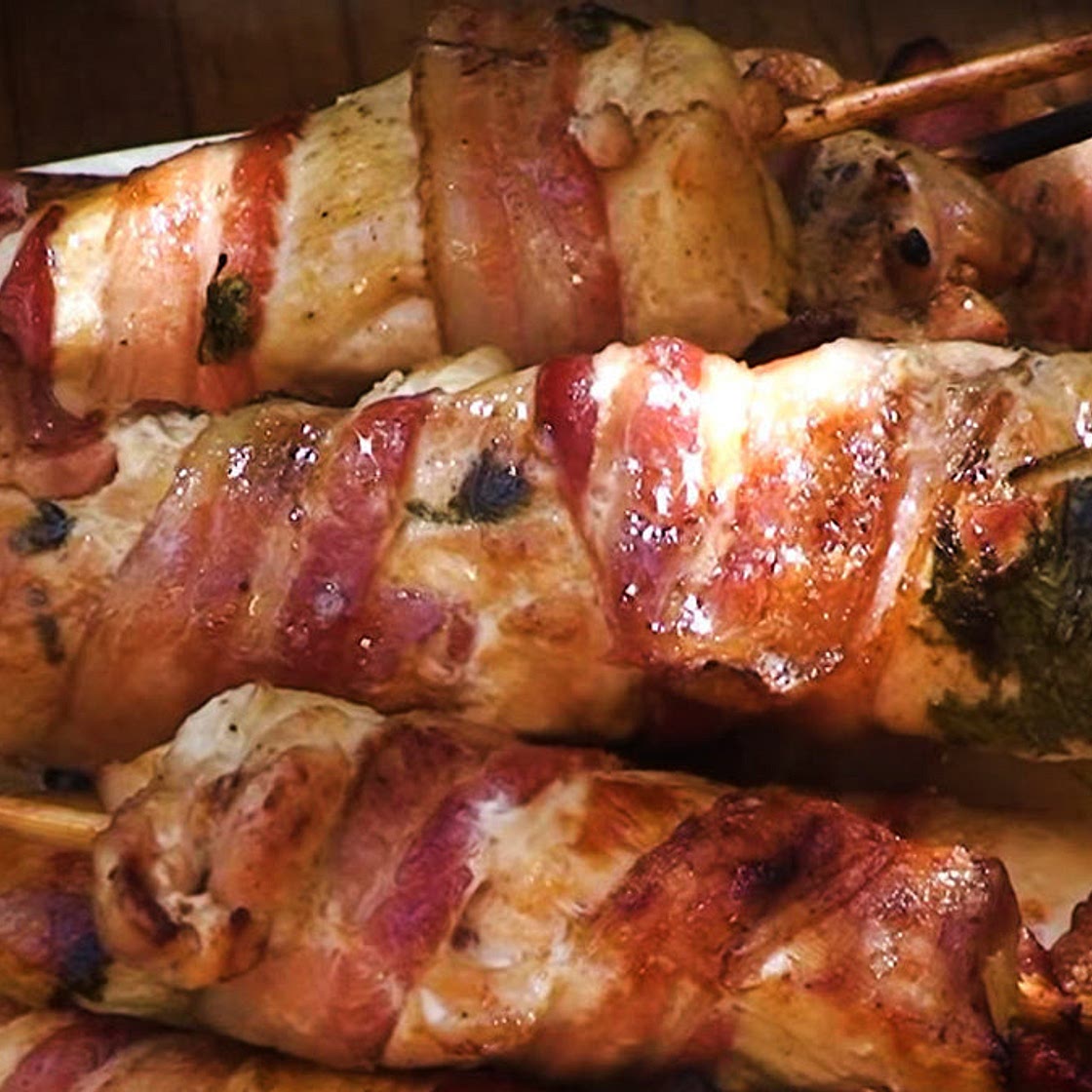 BACON CHICKEN STICKS