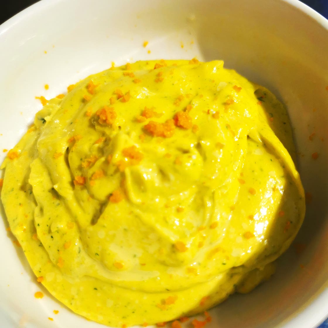 aioli almond orange - my own recipe