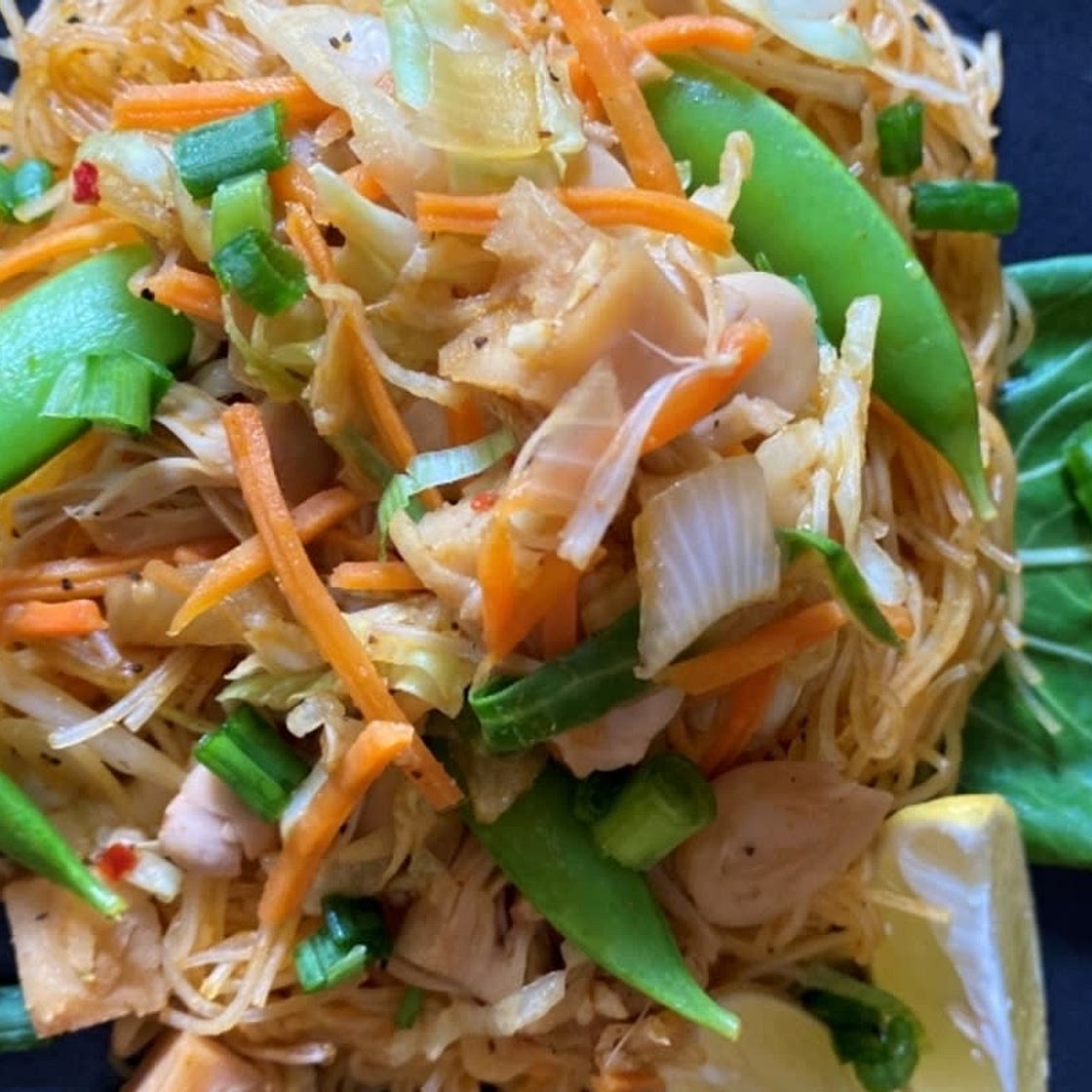 Vegan Jackfruit Pancit Bihon