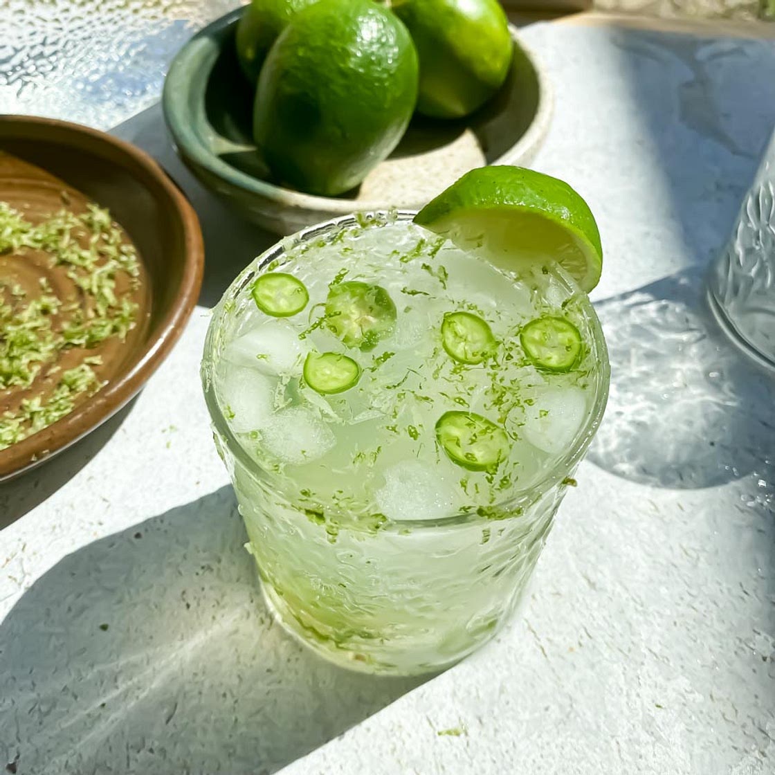 Spicy Nimbu Pani Cocktail