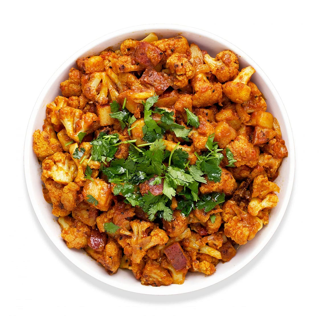 Aloo Gobi (potato cauliflower curry)