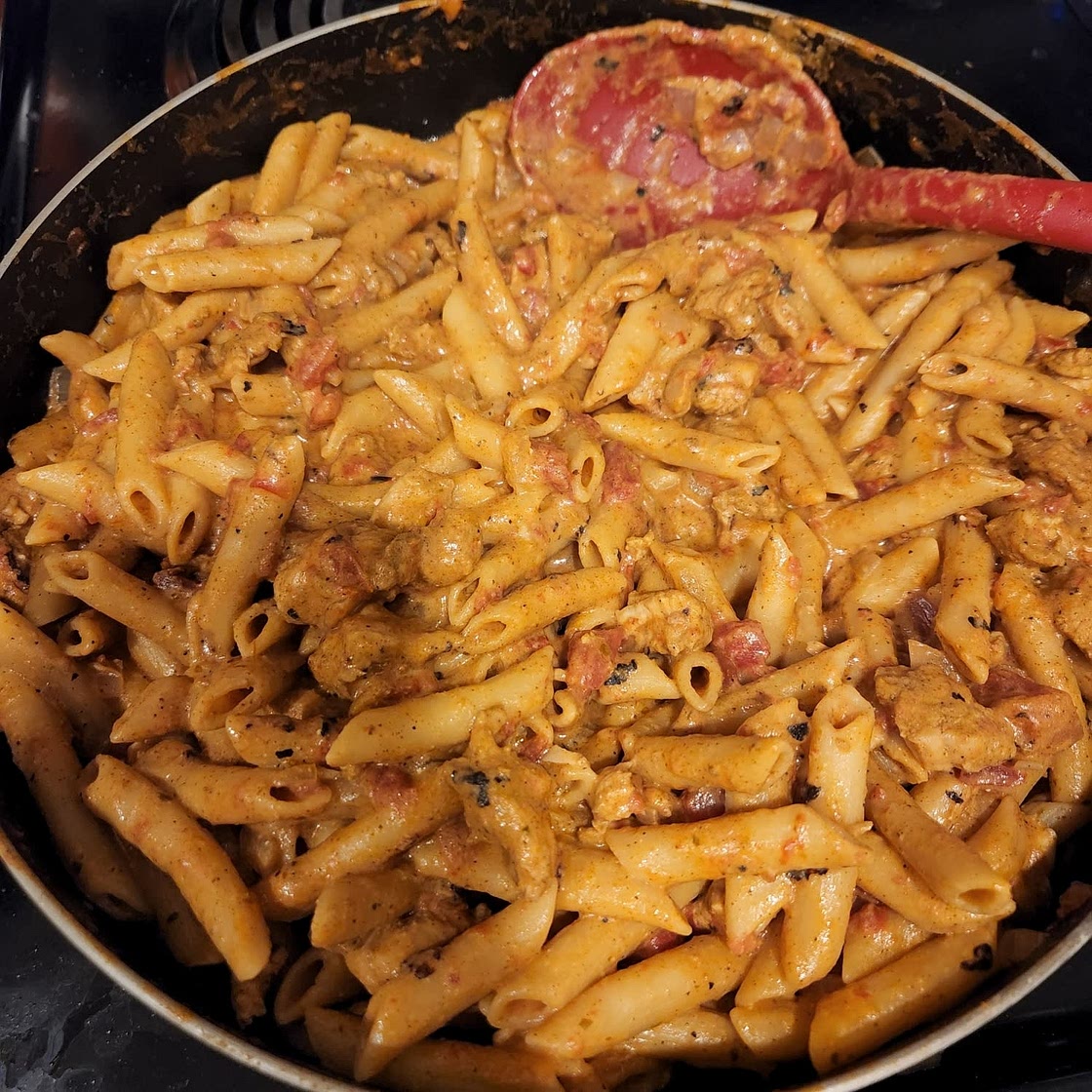 One Pot Creamy Cajun Orgy