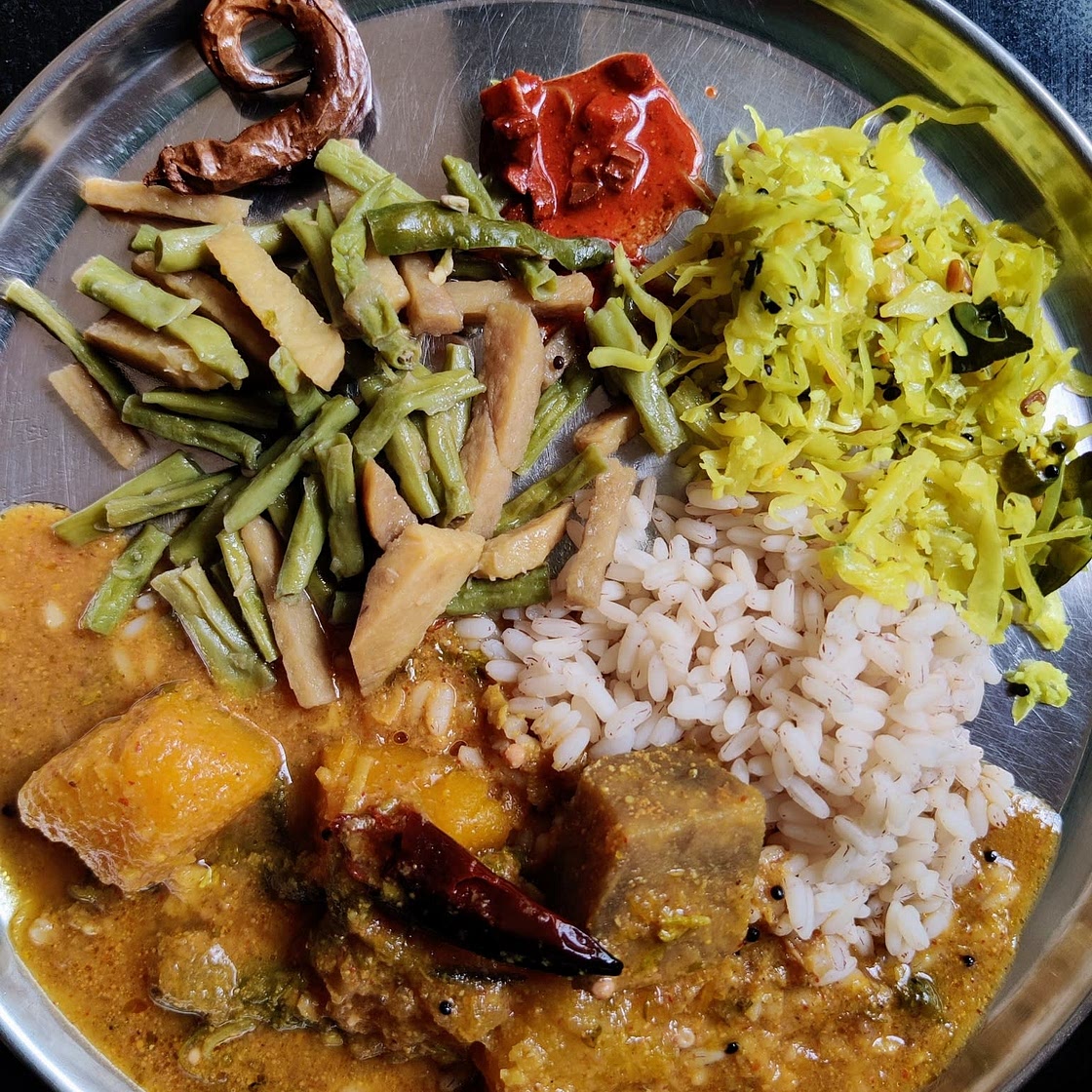 Palakkad sambar (with home-made sambar masala)