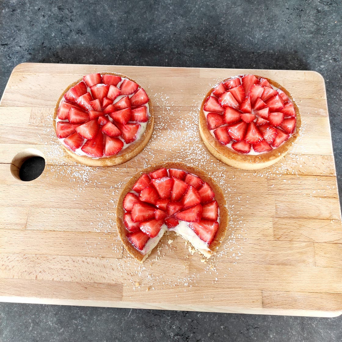 Tartelettes aux fraises