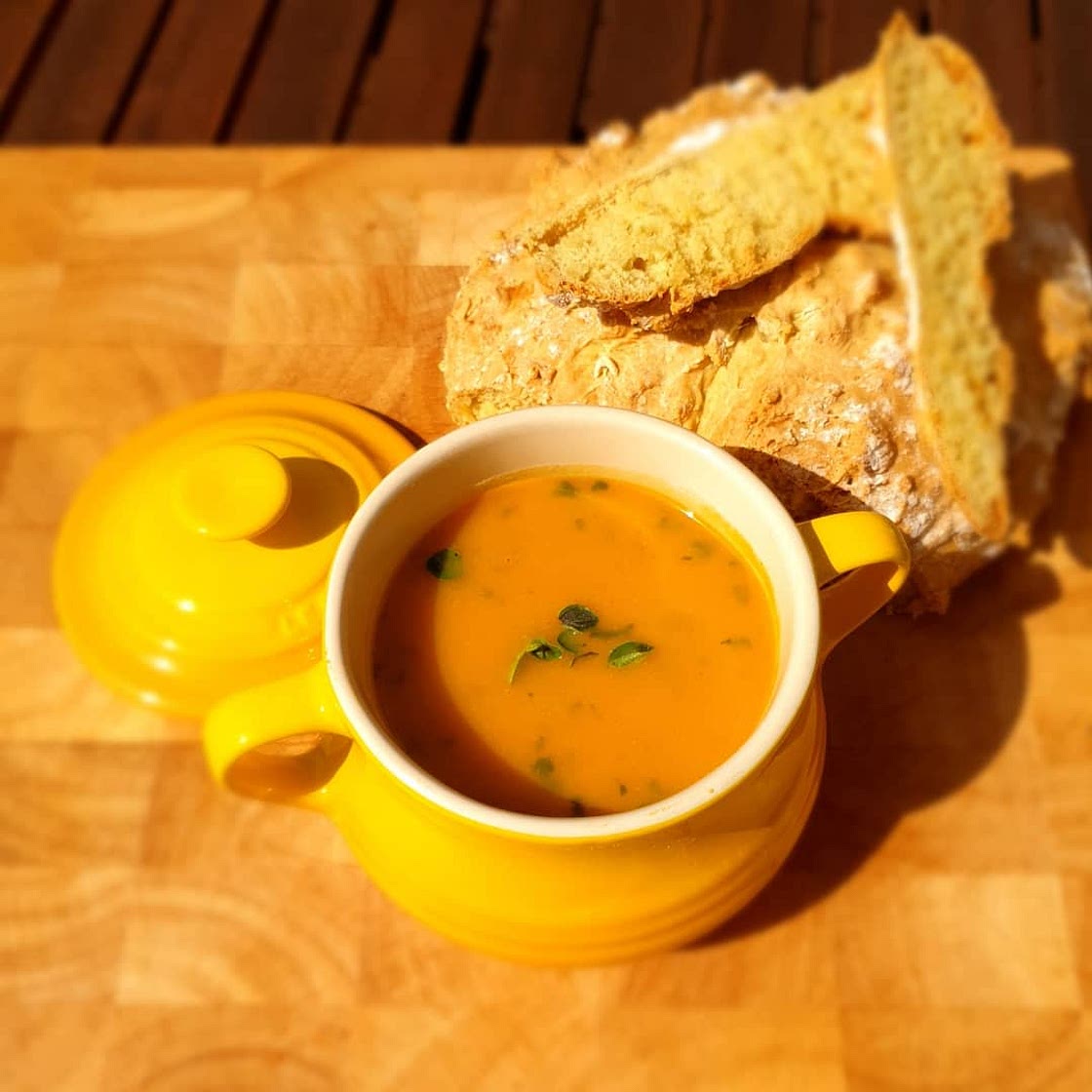 Roast Pumpkin, Sage and Orange Soup