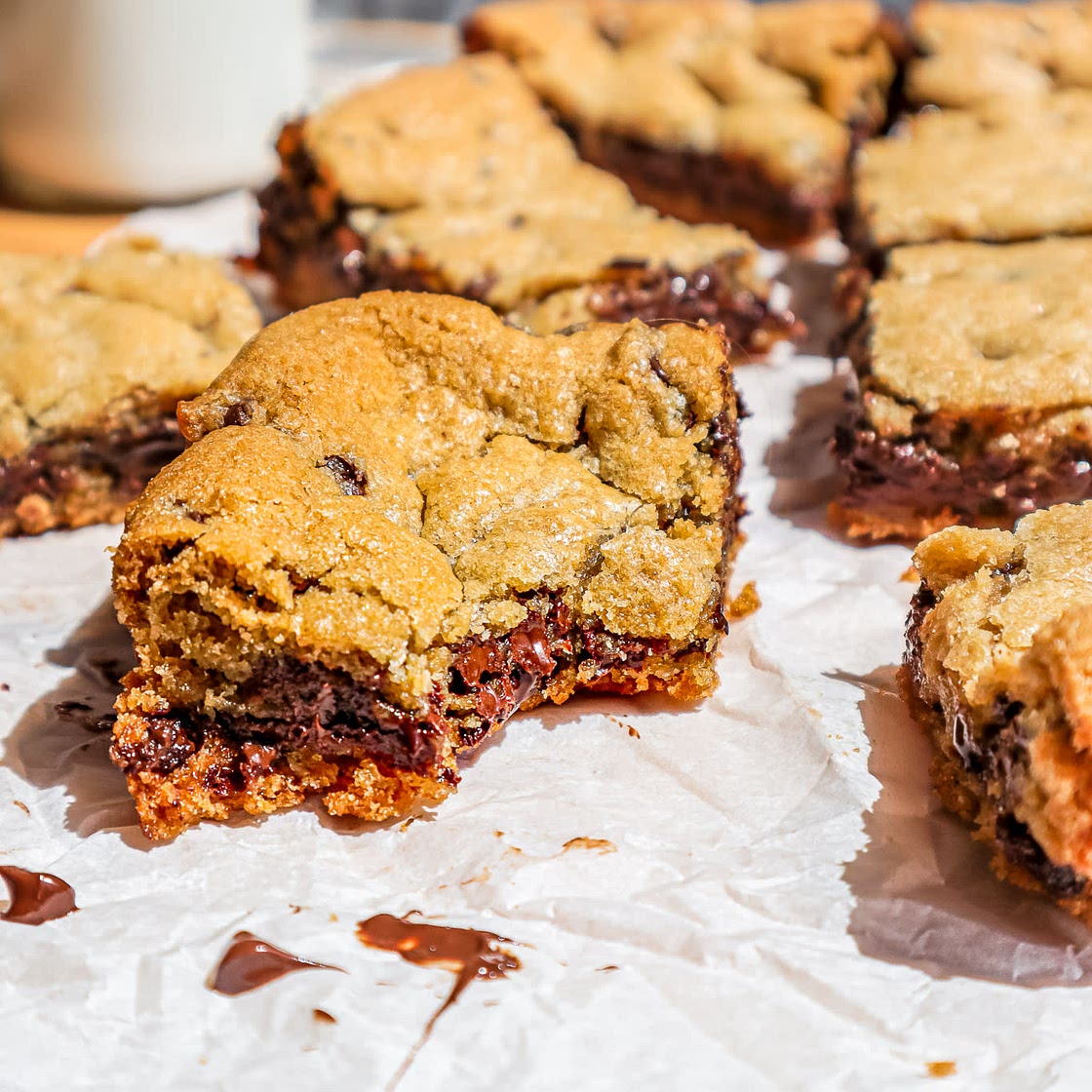 Double Chocolate Cookie Bars