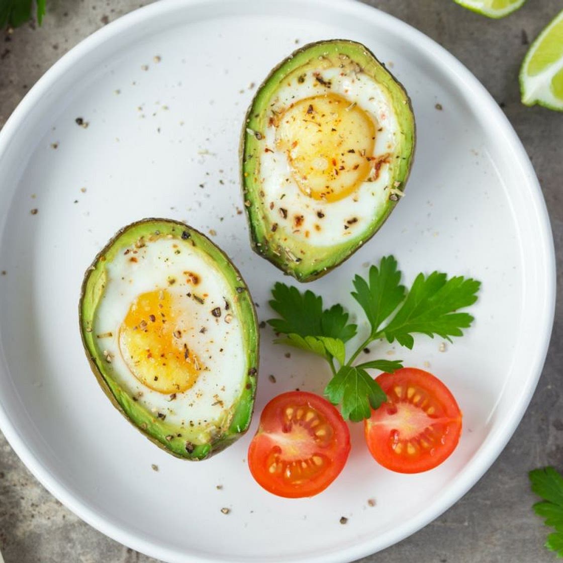 Avocado Baked Eggs