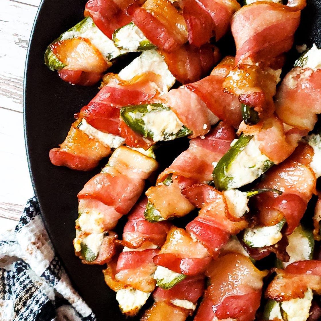 Air Fried Maple-Bacon Jalapeno Poppers