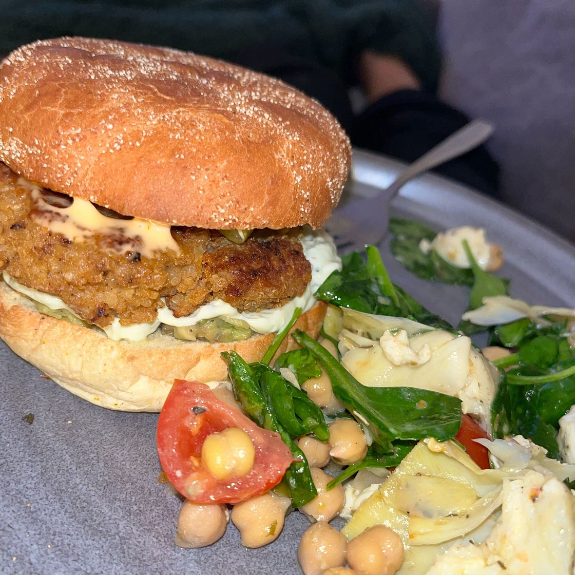 Spicy Cauliflower Burgers