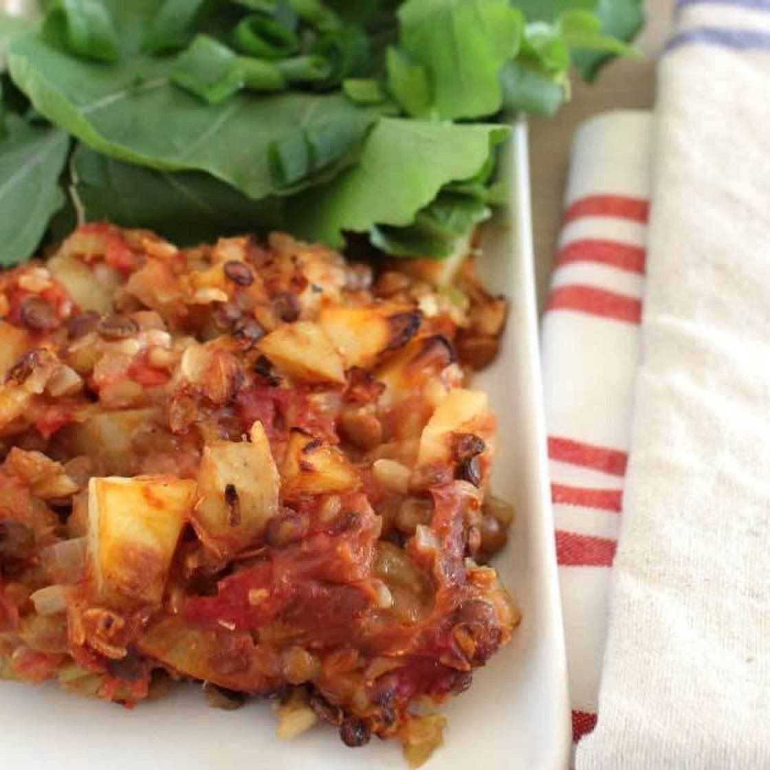 Potato and Lentil Bake IFG