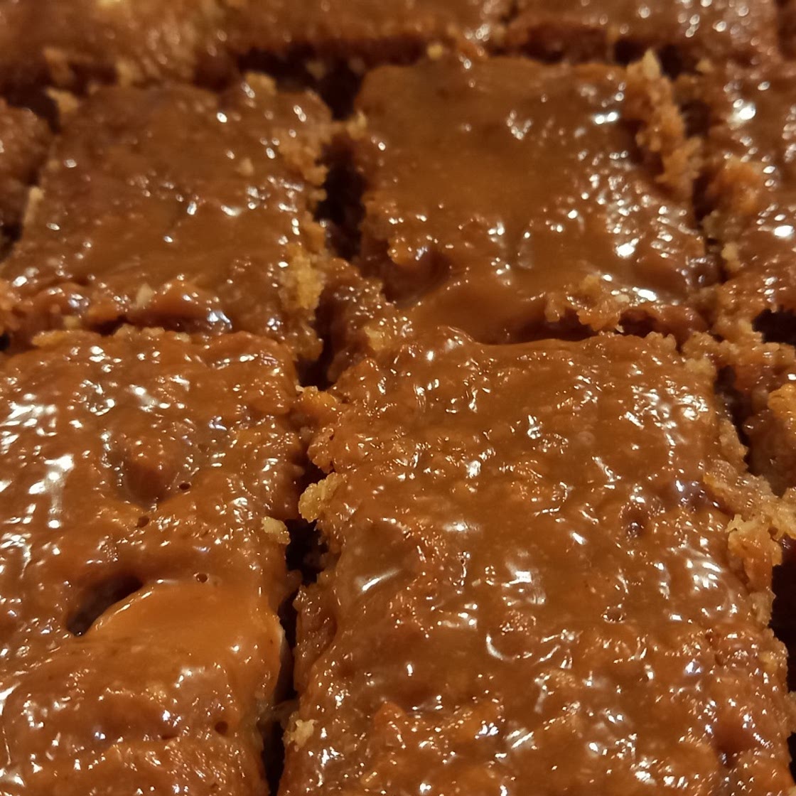 Toffee Apple flapjack