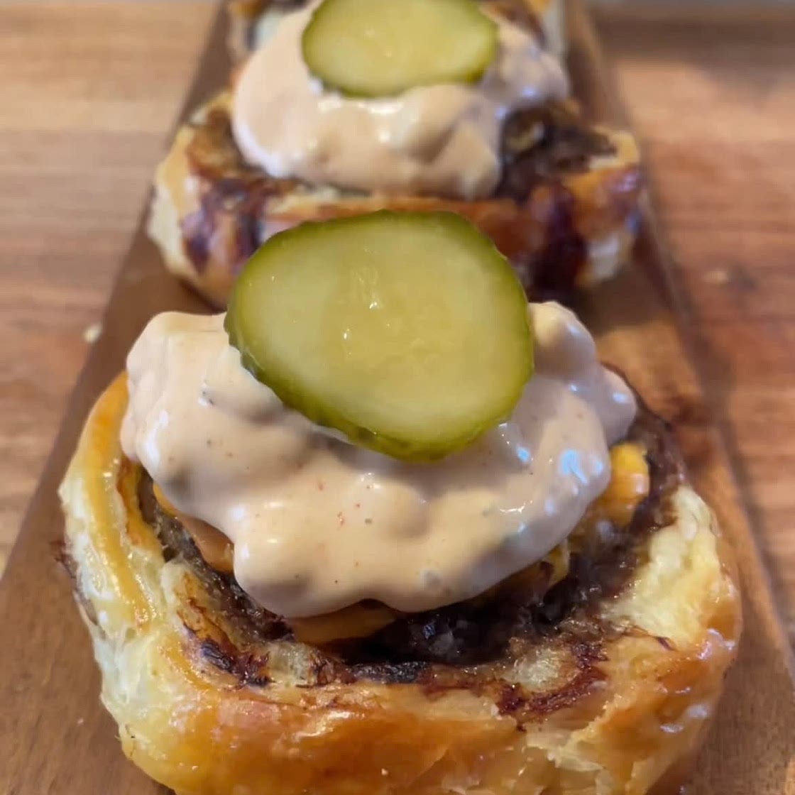Burger swirls 