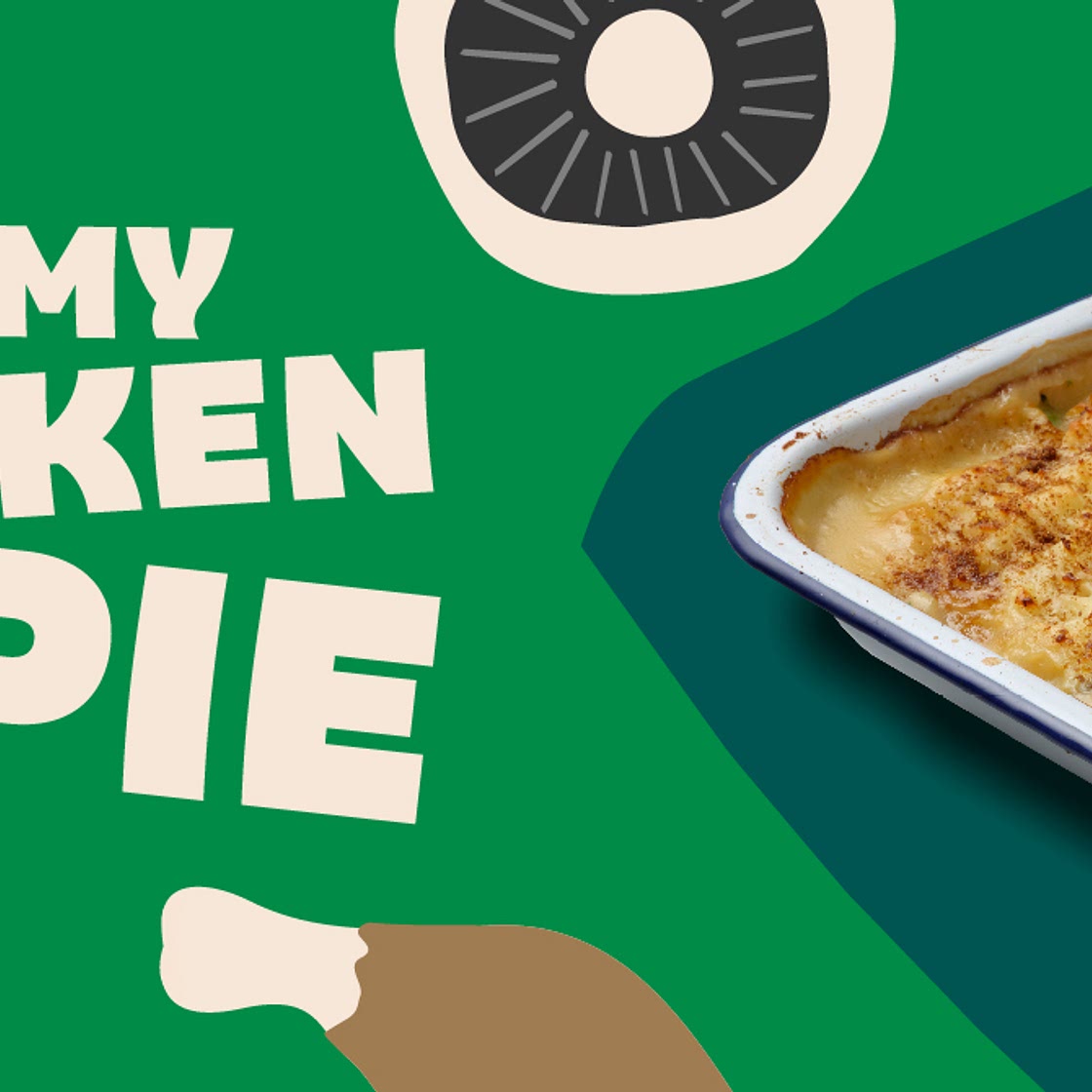 Creamy Chicken Pie