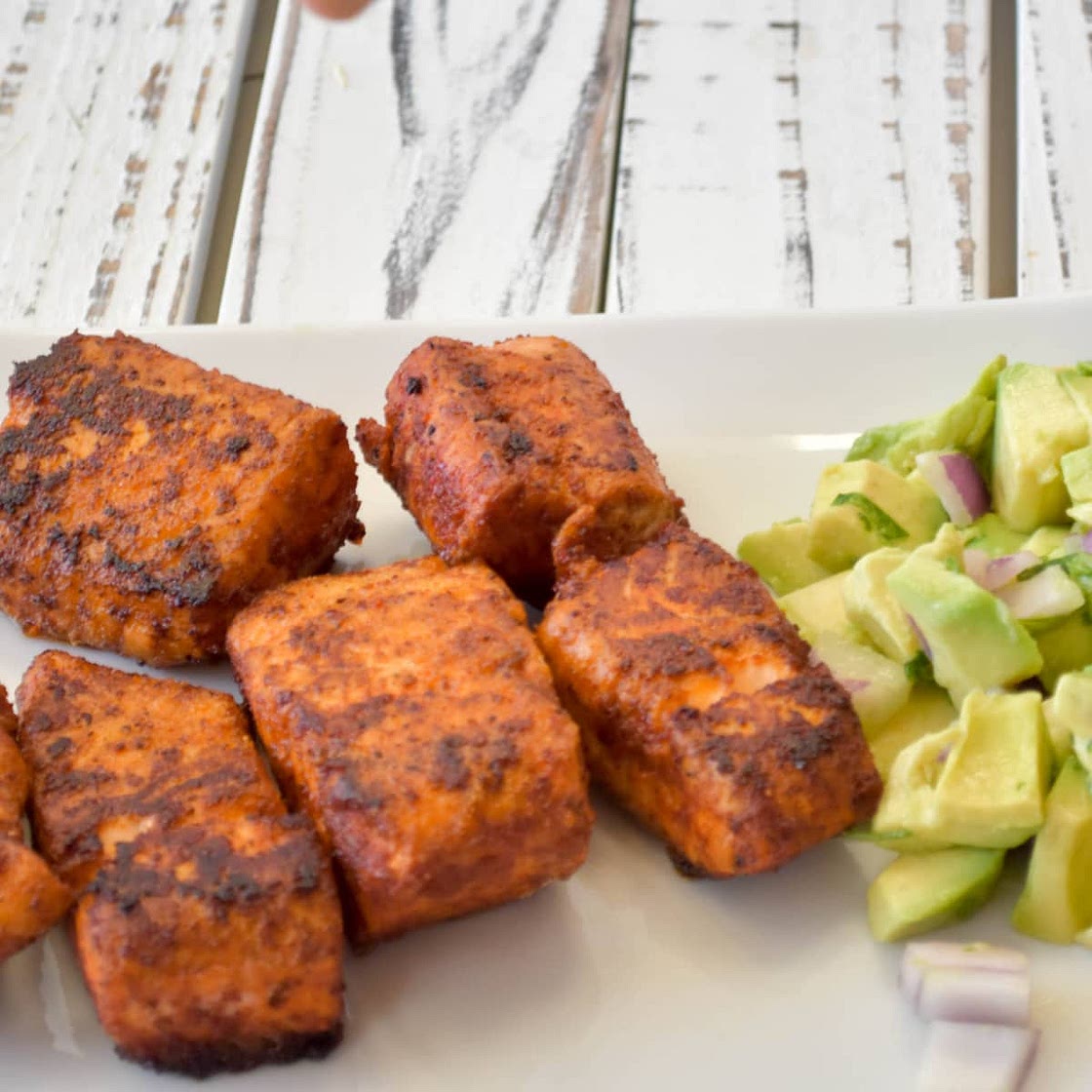 Spiced Salmon Bites