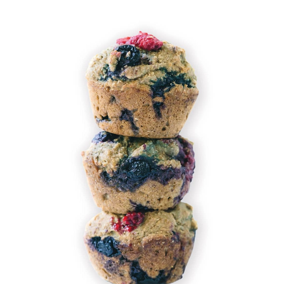 berry galaxy muffins