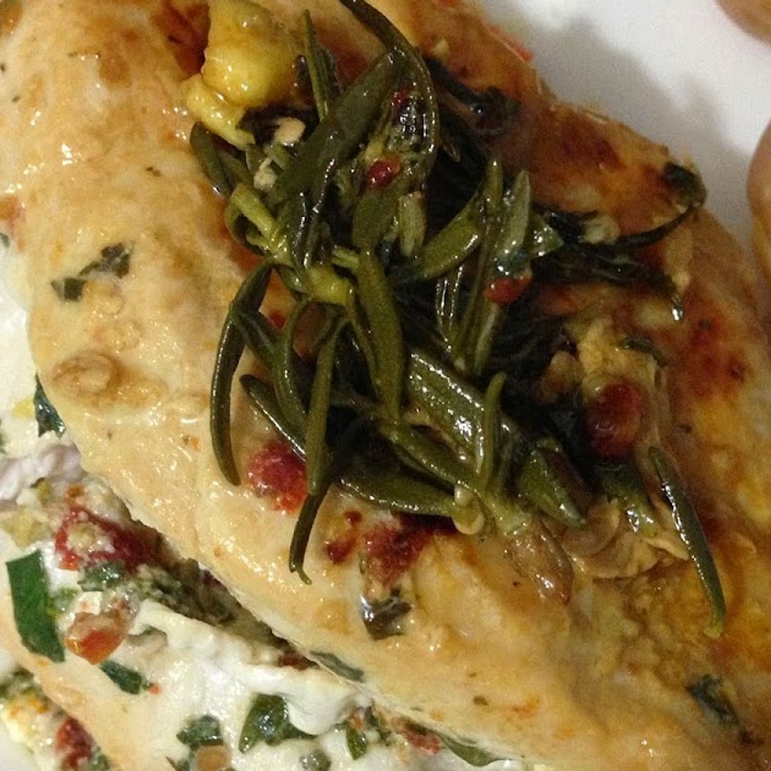 Stuffed Cypriot Chicken from Jamie's 30 Minute Meals