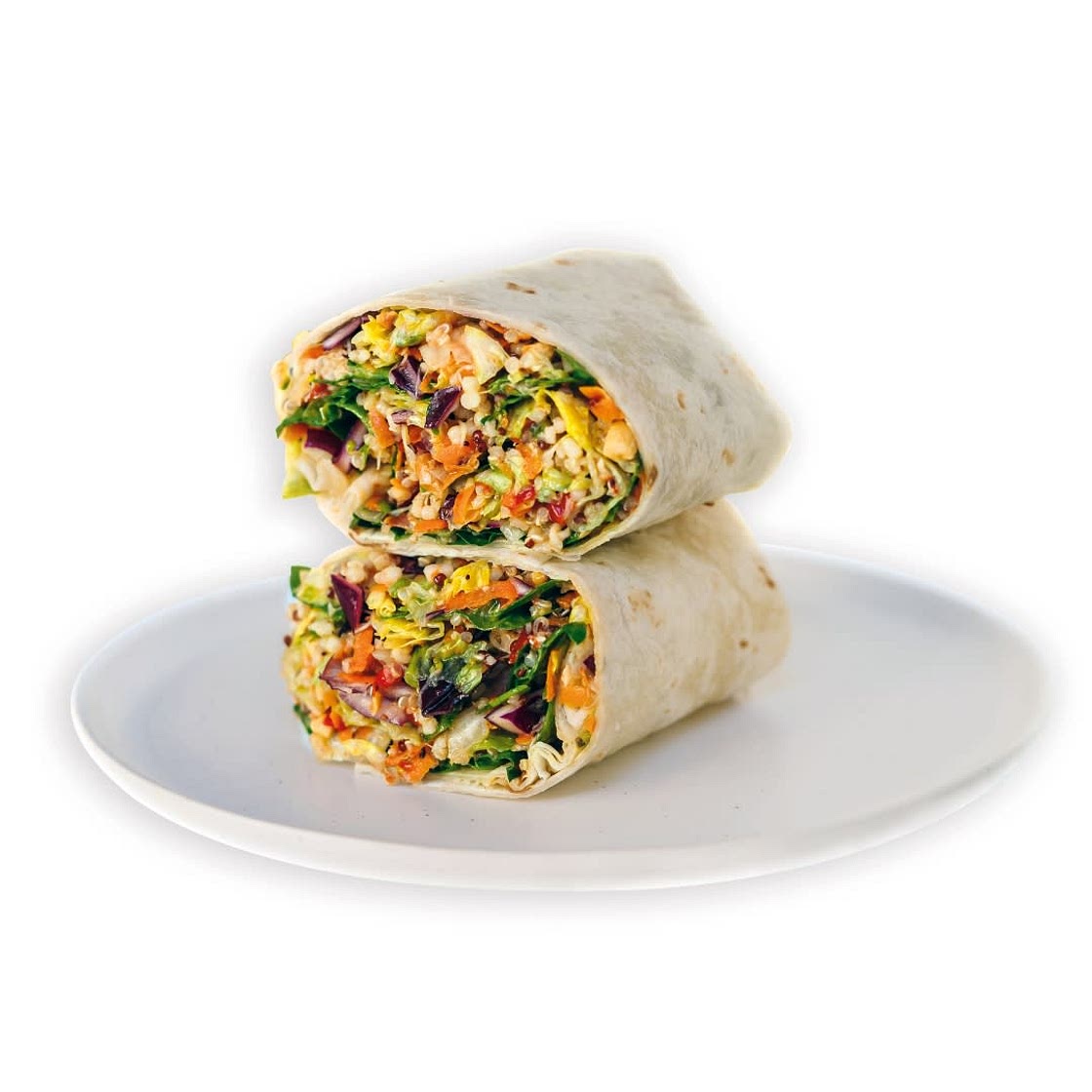 superloaded veggie wrap