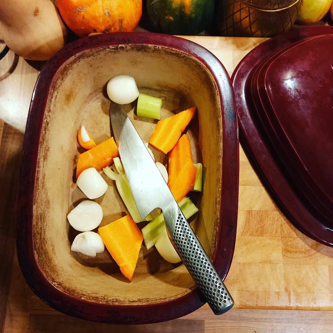 Squash Chicken and Chickpea Curry