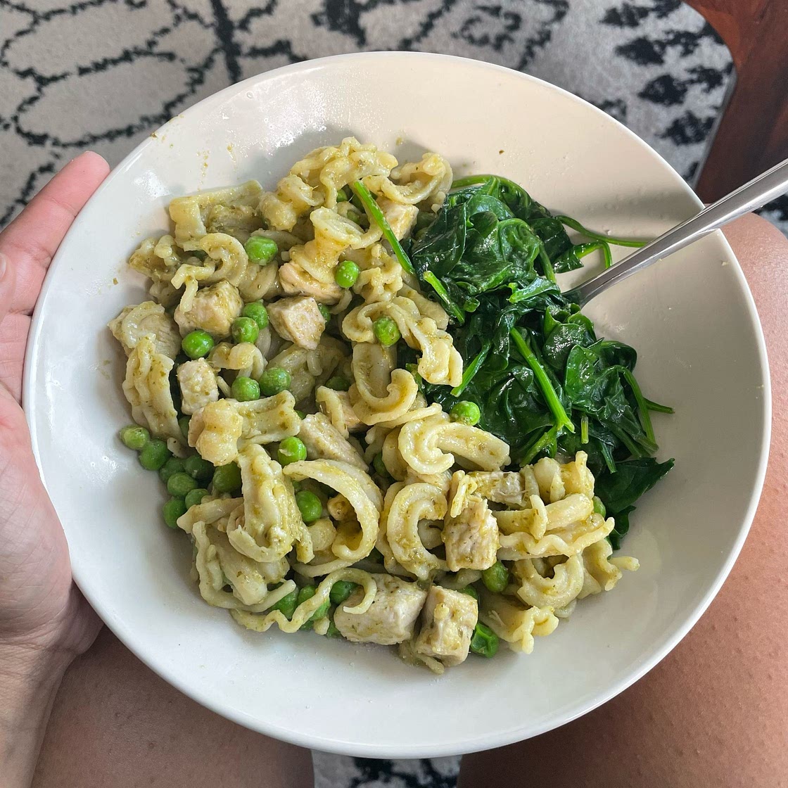 Instant Pot Pesto Chicken Pasta