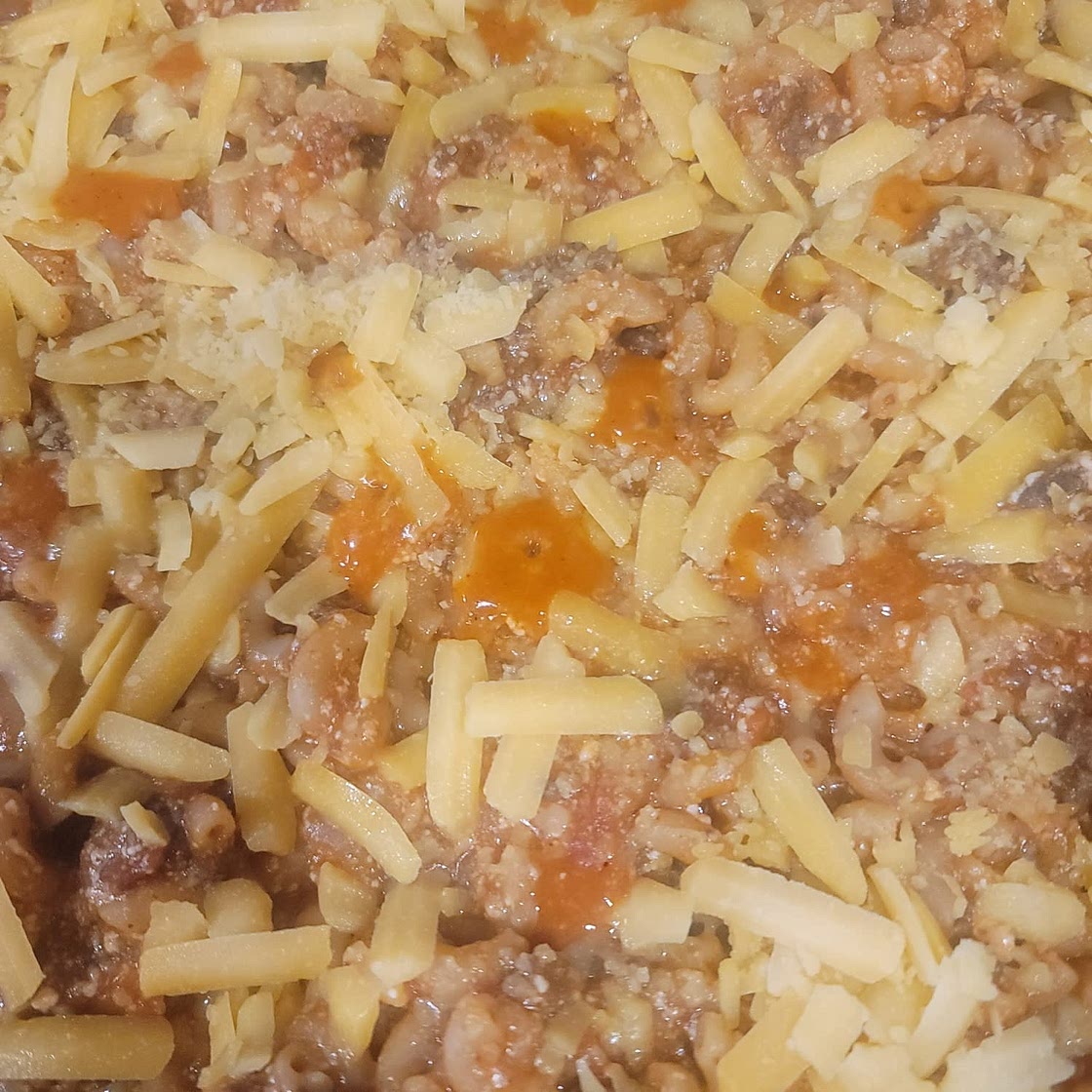 Beef Enchilada Pasta