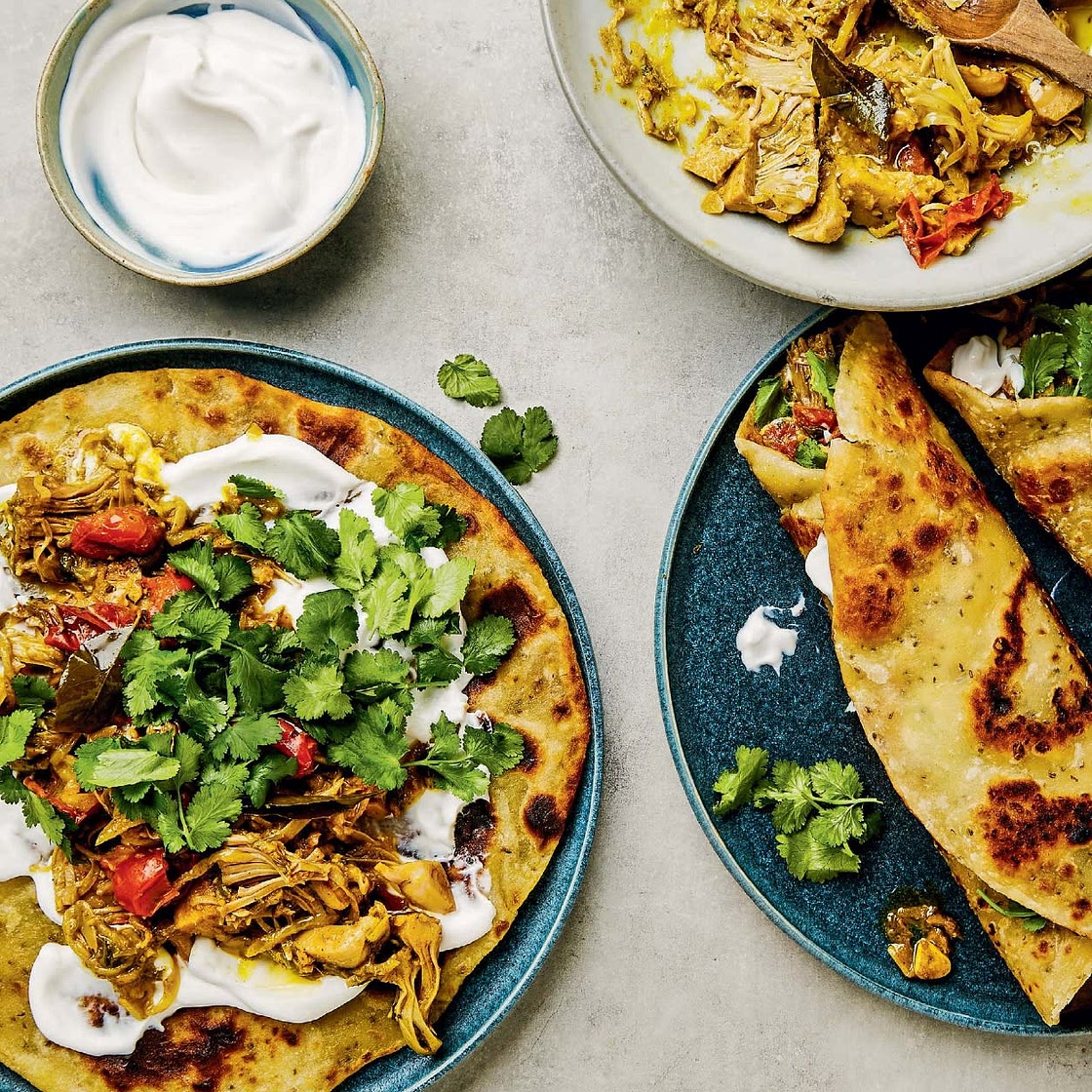 Jackfruit Kati Roll