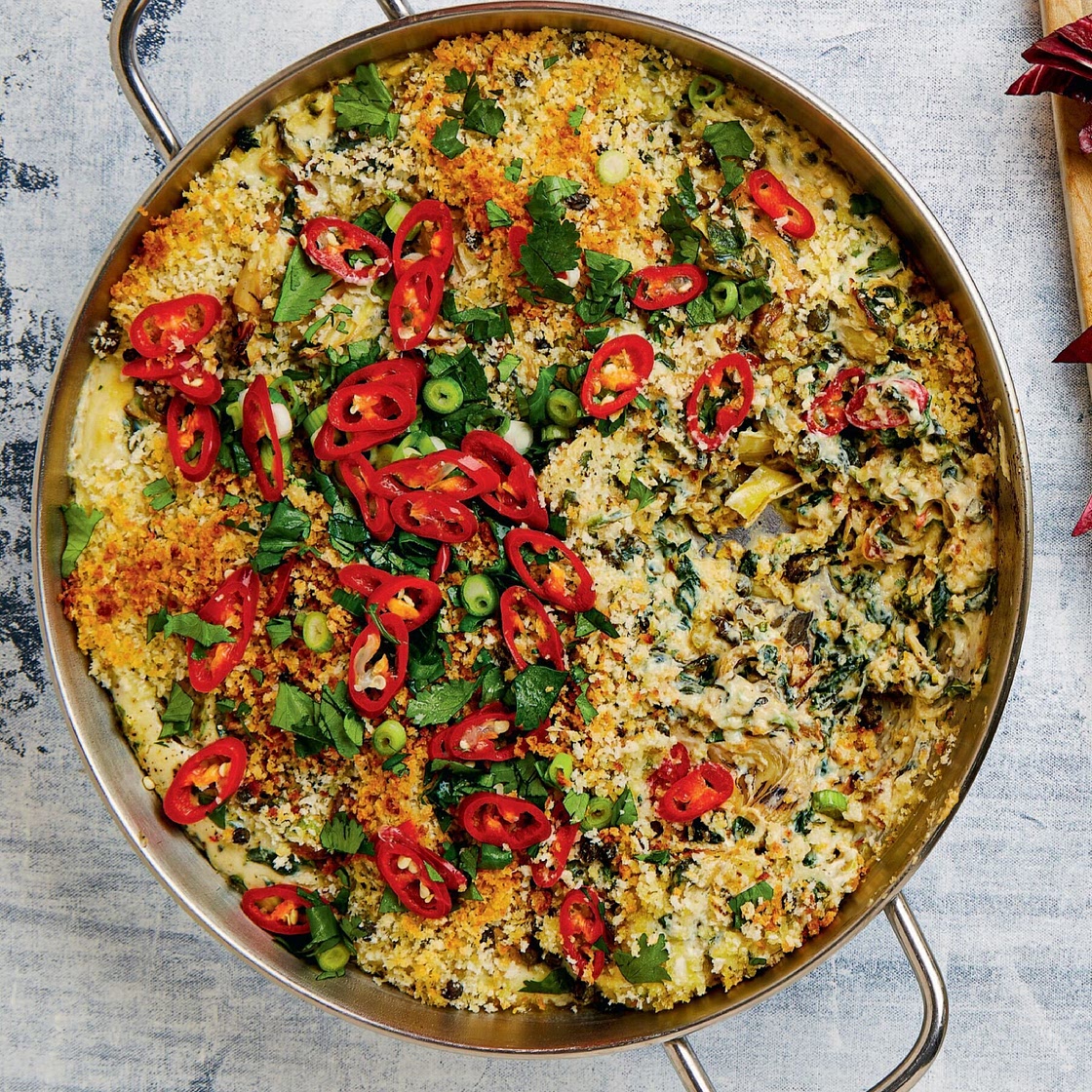 Warm Spinach and Artichoke Dip