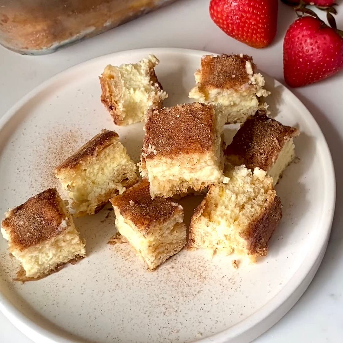 Churro Cheesecake Bites