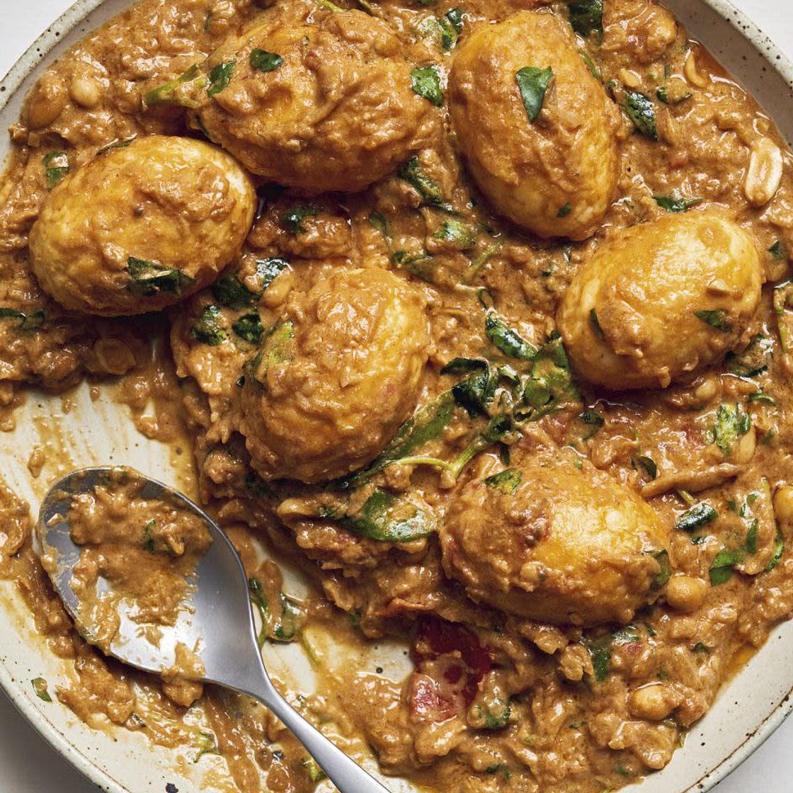 peanut butter egg curry