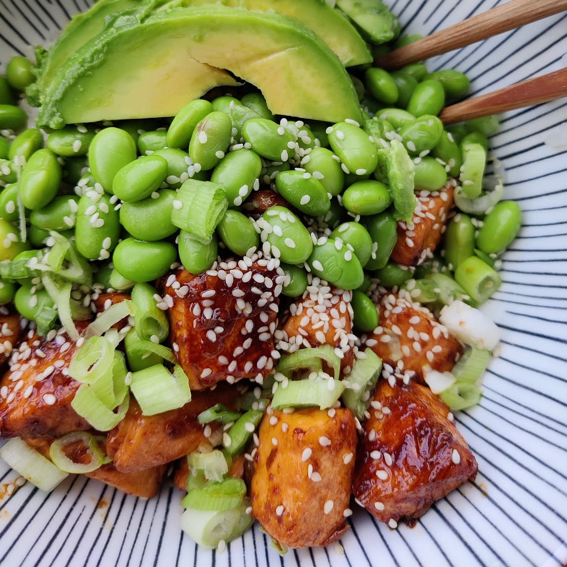 Teriyaki Salmon Bowl