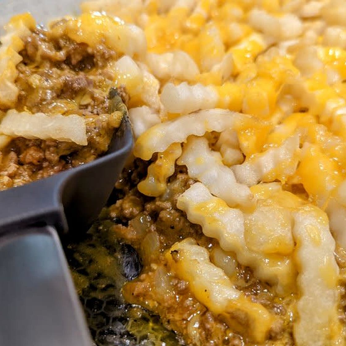 Cheeseburger and Fries Casserole