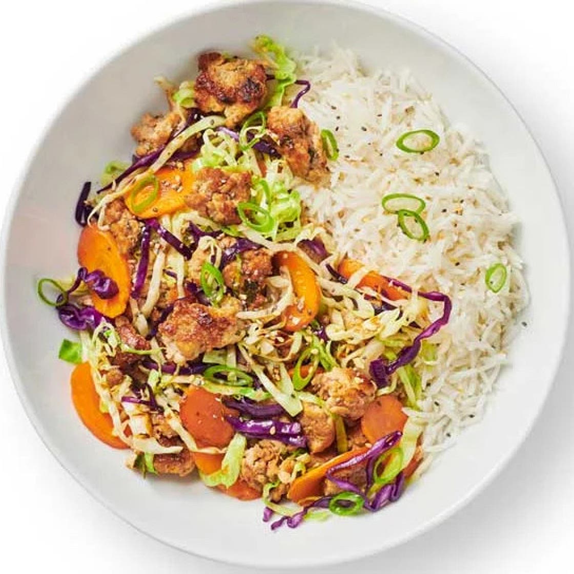 Gingery Turkey & Rice Bowl