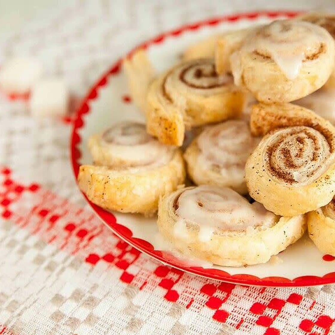 Puff Pastry Cinnamon Rolls
