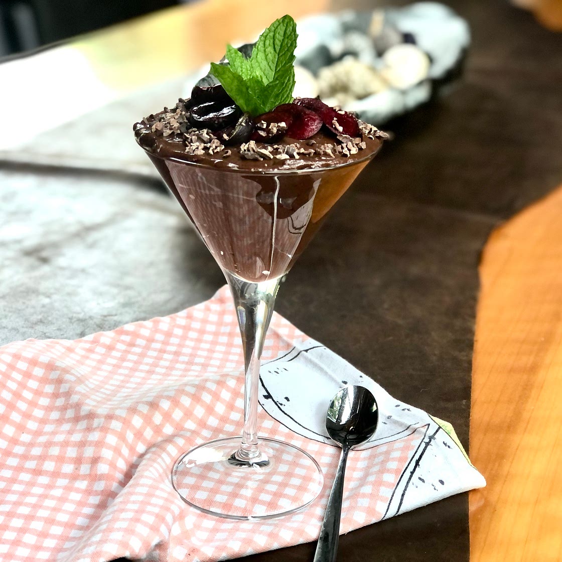 Chocolate Avocado Pudding *High power