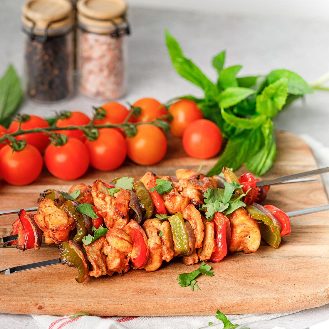 Chicken Kebab with Vege