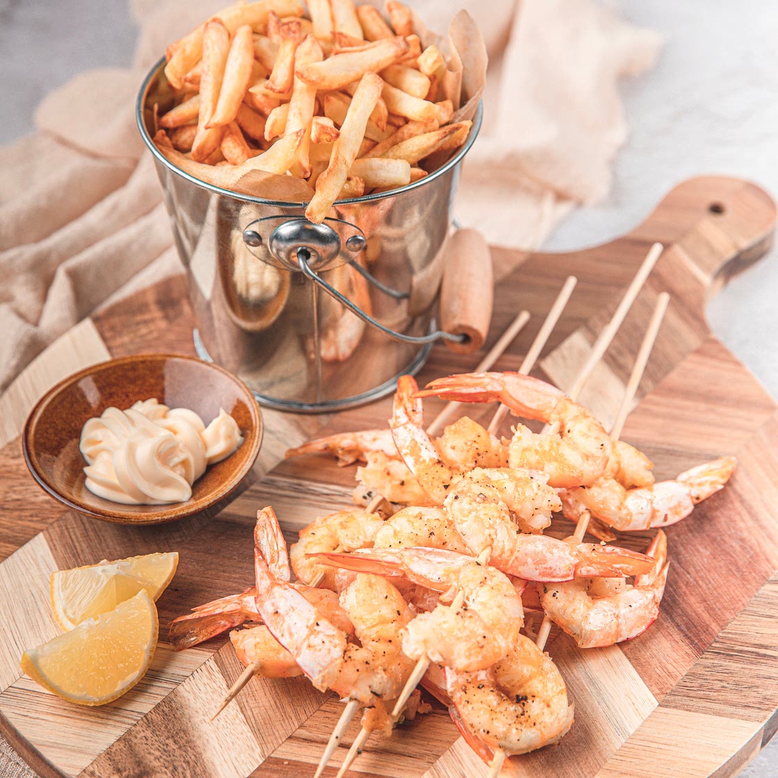 Easy Fried Shrimp