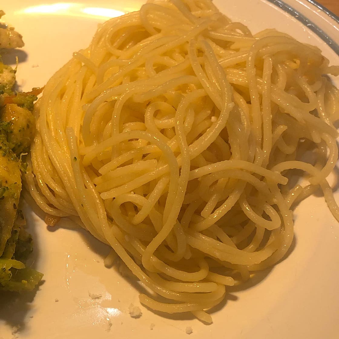 Lemony Garlic Parmesan Pasta