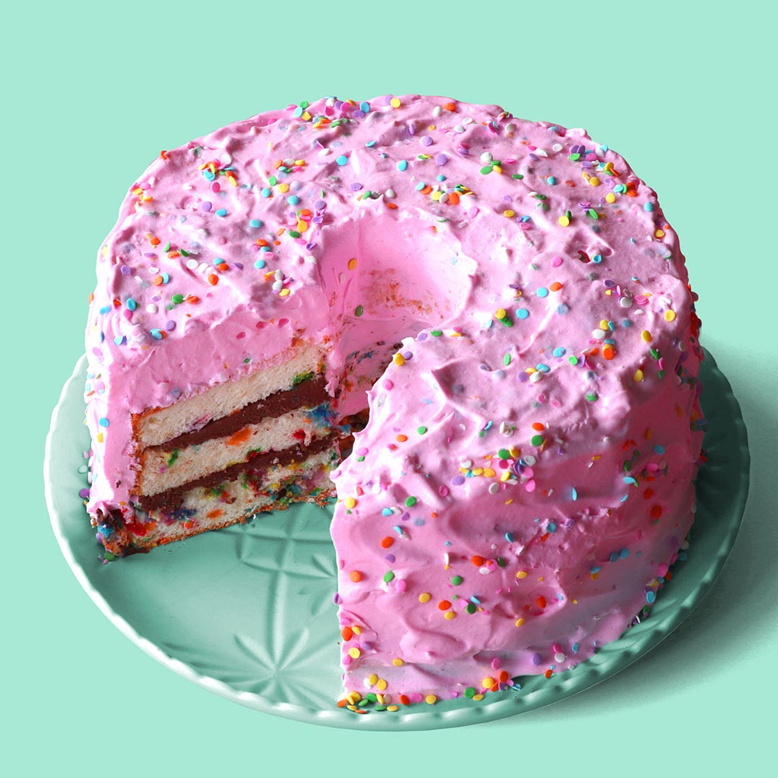Funfetti Angel Food Cake