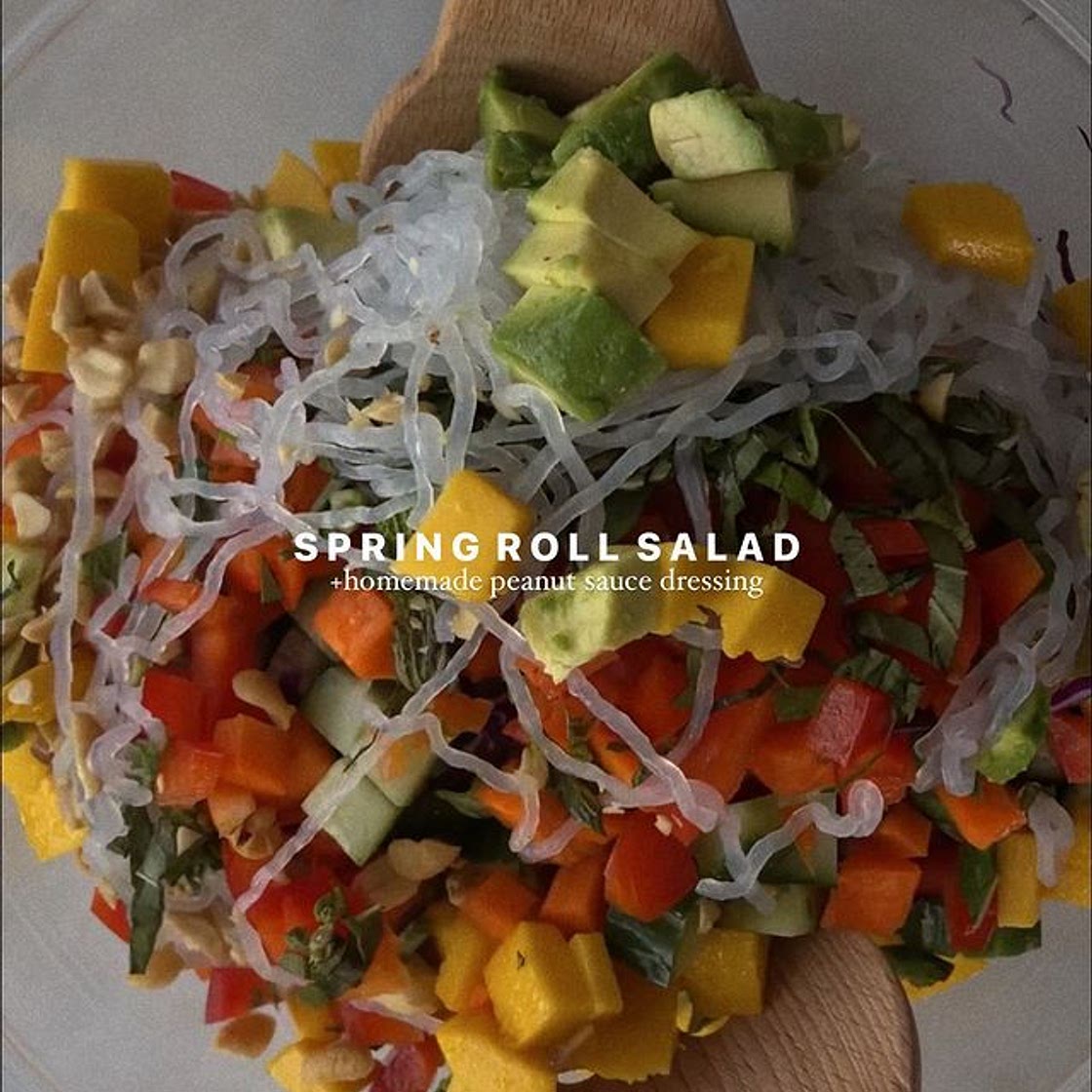 Spring Roll Salad