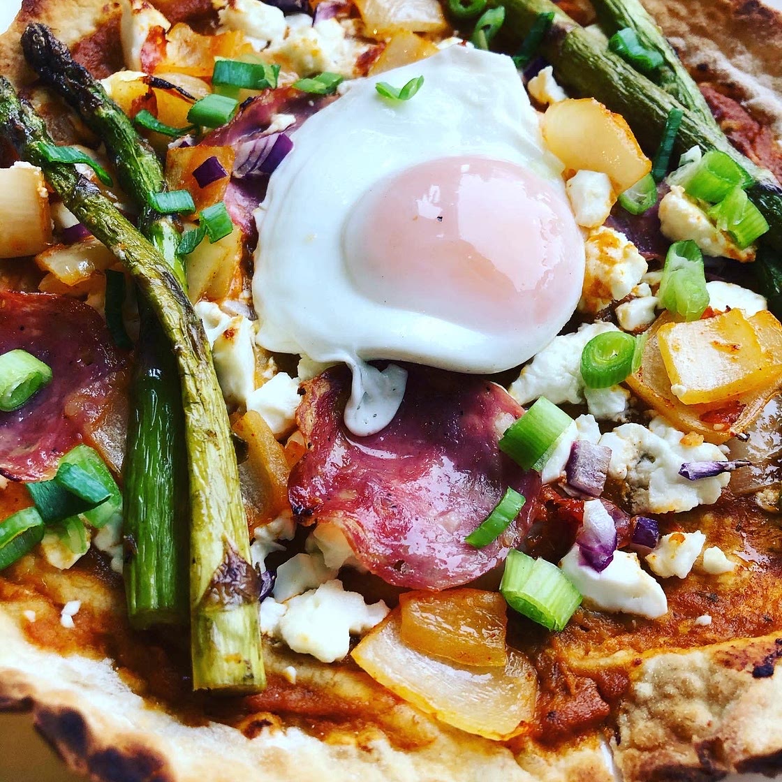 Just a spring pizza