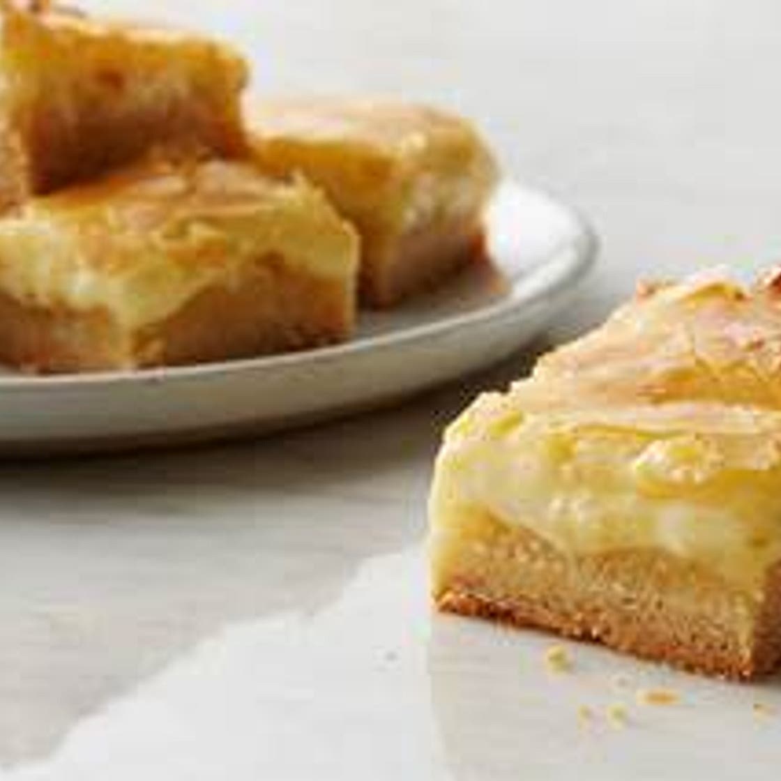 Ooey Gooey Butter Cake Bars