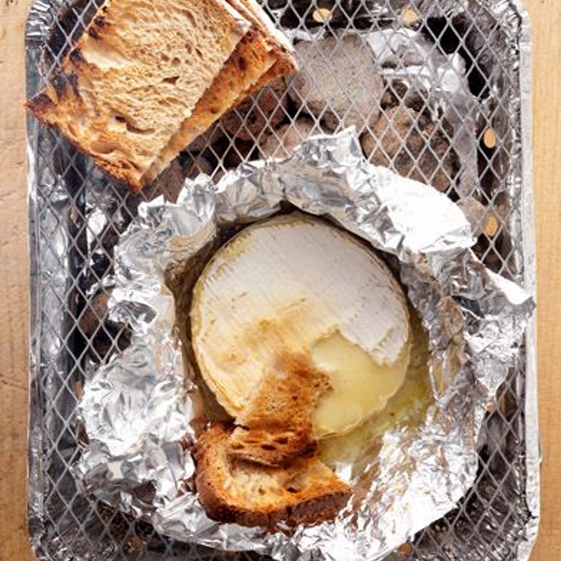 Camembert au barbecue