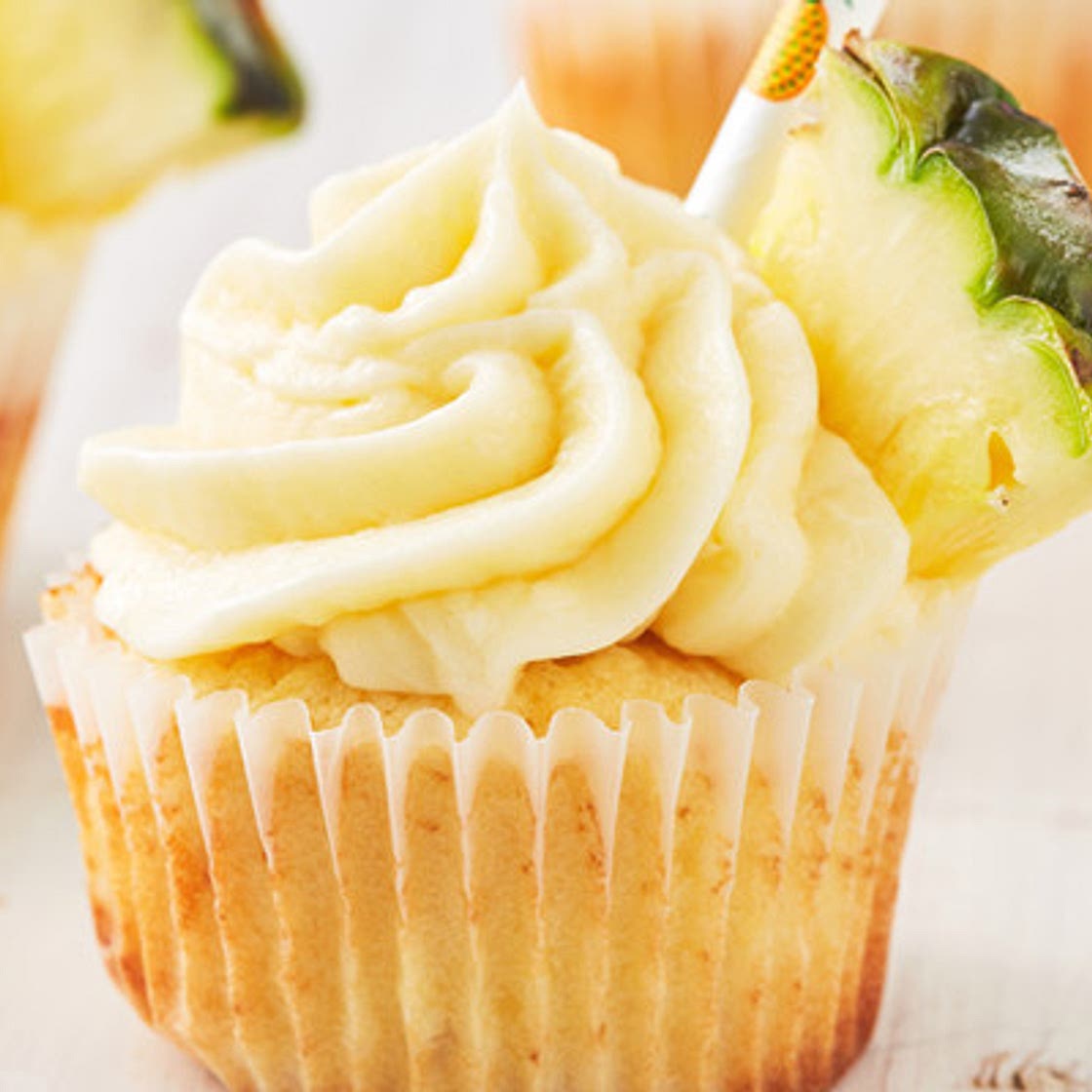 Dole Whip Cupcakes