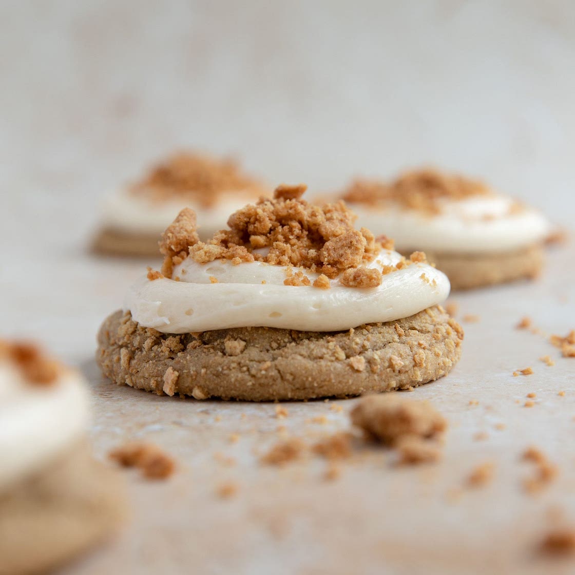 copycat Crumbl New York cheesecake cookies