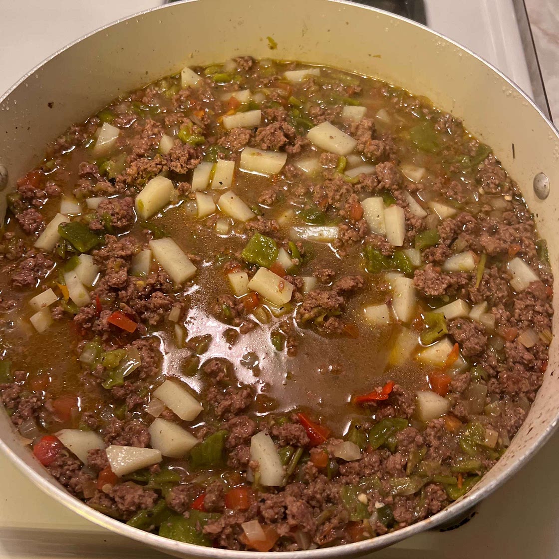 How to Make New Mexico Green Chile with Beef