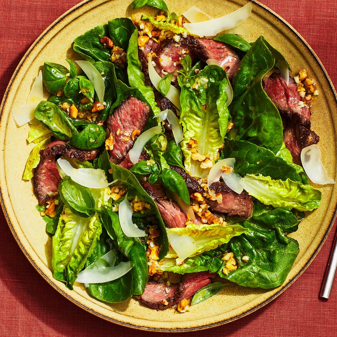Pesto Steak Salad