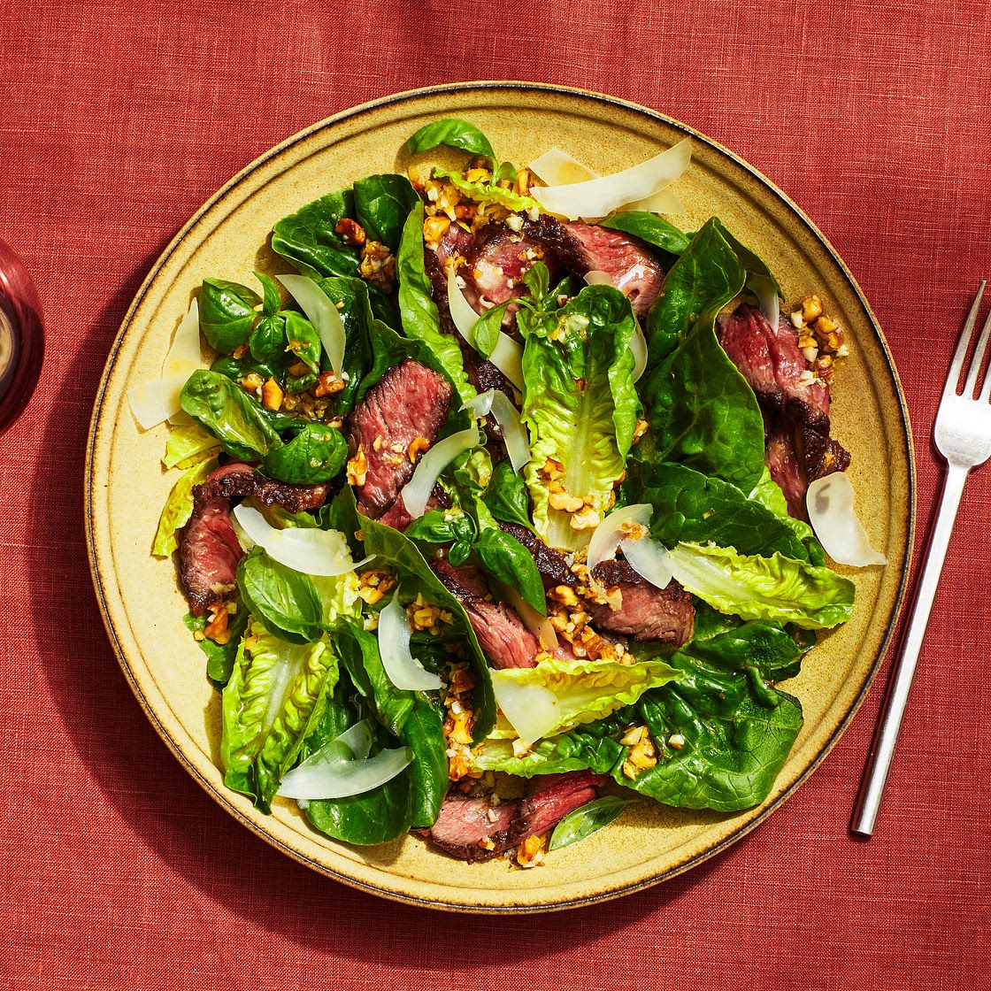 Pesto Steak Salad